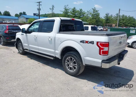 2019 Ford F-150 Lariat from USA, damaged, VIN 1FTEW1E52KFB49573